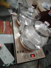 益茶福全自動(dòng)上水電熱水壺底部上水嵌入式茶臺功夫茶燒水壺飲水燒水一體機抽水玻璃煮茶壺保溫泡茶壺 SQ-008金色玻璃套裝 1L 曬單實(shí)拍圖