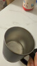 THERMOS膳魔師保溫杯馬克咖啡杯440ml帶蓋茶杯男女情侶水杯子TCDG-451 BK 曬單實(shí)拍圖