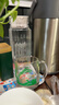 樂(lè )美雅玻璃水壺冷水壺涼水杯家用冰箱大容量茶壺四方透明1.1L涼水壺 曬單實(shí)拍圖