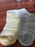 浪莎襪子女5雙純棉女襪網(wǎng)眼透氣全棉女士中筒棉襪 曬單實(shí)拍圖