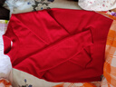 恒源祥【baby絨】羊絨衫女針織衫秋冬純山羊絨套頭保暖毛衣大紅/中領(lǐng)170 曬單實(shí)拍圖