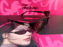 Fakeme迪麗熱巴同款騎行運動(dòng)護目鏡板材太陽(yáng)鏡防紫外線(xiàn)禮物夜行者 coco BSV(極簡(jiǎn)黑) 曬單實(shí)拍圖