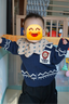 Teenie Weenie Kids小熊童裝秋冬男女寶寶學(xué)院風(fēng)拉鏈針織毛衣開(kāi)衫 藏青色 90 cm 曬單實(shí)拍圖