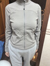 lululemon丨Lightweight 女士輕盈版跑步夾克 防曬 LW3FFDS 暖褐灰 M /8 曬單實(shí)拍圖