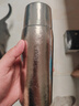 厚岸馮唐出品成事好物純鈦保溫杯雙層抽真空燜泡鈦杯輕盈便攜保溫杯 銀色320ml 曬單實(shí)拍圖