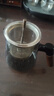 古德窯 茶壺泡茶壺茶水分離飄逸杯2025新款玻璃內膽一鍵過(guò)濾泡茶杯茶具 胡桃木玻璃煙灰款飄逸茶壺 650ml 曬單實(shí)拍圖