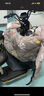 好樂(lè )寶（haolebao）電動(dòng)車(chē)擋風(fēng)被加厚秋冬季摩托車(chē)防雨電瓶車(chē)防水帶口袋反光 護肩灰 圖案隨機 曬單實(shí)拍圖