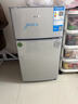 奧克斯小冰箱家用小型迷你冷藏冷凍兩用出租房宿舍用節能省電寢室辦公室電冰箱 【凈化去味】126銀色【高效保鮮 銅管速冷】22L 曬單實(shí)拍圖