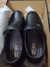 蜻蜓牌【100%全牛皮】男士皮鞋商務(wù)休閑真皮防滑軟底軟面中老年爸爸鞋真皮透氣套腳舒適耐磨真皮百搭鞋子 黑色 43 曬單實(shí)拍圖