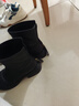 百麗真皮時(shí)裝靴冬新彈力短靴瘦瘦靴B1538DD5 甜酷黑 37 曬單實(shí)拍圖