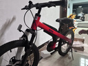 九號（Ninebot）兒童自行車(chē)5-7歲單車(chē)鋁合金山地學(xué)生紅色18寸適合身高115-135cm 曬單實(shí)拍圖