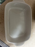 川島屋芝士焗飯烤盤(pán)烤箱專(zhuān)用器皿陶瓷雙耳創(chuàng  )意餐具微波爐盤(pán)子家用 9英寸烤盤(pán)(奶白) 曬單實(shí)拍圖