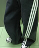 阿迪達斯（adidas）女 運動(dòng)型格系列 S  KN BANANA PN 針織長(cháng)褲 KB8998 黑色  M  曬單實(shí)拍圖