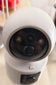 寶技家用無(wú)線(xiàn)電池雙攝像頭免插電免電源AI監控器360度無(wú)死角帶夜視超清1000萬(wàn)全景WiFi手機遠程室內外 曬單實(shí)拍圖