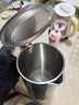 蘇泊爾（SUPOR）熱水壺燒水壺電水壺 2.2L大容量 全鋼無(wú)縫 雙層防燙電熱水壺 304不銹鋼 1800W大功率 SW-22J05A 曬單實(shí)拍圖