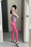 MAIA ACTIVE 線(xiàn)雕褲 跑步訓練提拉支撐壓縮感高強9分瑜伽運動(dòng)褲子健身長(cháng)褲女 熒蔻粉(9分簡(jiǎn)約)【2月新色】 M 【偏小,建議拍大一碼】 曬單實(shí)拍圖