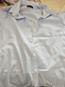 京東京造【高端100支】襯衫男白襯衫長(cháng)袖襯衫春季外套高端藍色條紋 41 曬單實(shí)拍圖