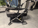 可美嘉嬰兒推車(chē)可坐可躺輕便折疊新生兒雙向嬰兒車(chē)高景觀(guān)寶寶手推車(chē) 星空灰Pro+(全罩遮陽(yáng)+輕便護脊) 曬單實(shí)拍圖