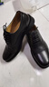 強人商務(wù)正裝鞋男際華3515品質(zhì)頭層牛皮單皮鞋 15三接頭皮鞋 黑色 39 曬單實(shí)拍圖