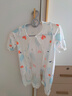 英氏（YEEHOO）嬰兒衣服新生兒連體衣男女寶寶100%精梳棉嬰幼兒居家爬服四季款 曬單實(shí)拍圖