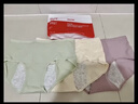 貓人（MiiOW）女生內褲女士純棉生理褲月經(jīng)期防漏抗菌防螨打底三角褲短褲頭褲衩 曬單實(shí)拍圖