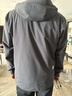 KOLON SPORT/可隆戶(hù)外軟殼衣 男子防風(fēng)透濕GTX windstopper連帽夾克 LHWJ6SN047-BK 黑色 XL 180/100A 曬單實(shí)拍圖