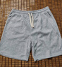 名創(chuàng  )優(yōu)品（MINISO）夏季短褲男跑步大褲衩外穿運動(dòng)口袋休閑印花球褲沙灘戶(hù)外五分褲子 麻灰(純色) L 175 (品控嚴格) 曬單實(shí)拍圖