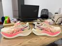 亞瑟士ASICS鐘漢良同款跑步鞋男鞋女鞋回彈緩震運動(dòng)鞋跑鞋 SUPERBLAST 3 粉橙色/粉色 42 曬單實(shí)拍圖