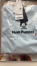 暇步士（Hush Puppies）【百搭經(jīng)典】女裝夏季簡(jiǎn)約基礎款棉感短袖圓領(lǐng)衫 海藍色 XL 曬單實(shí)拍圖