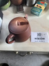 百年利永宜興紫砂壺純全手工原礦紫泥泡茶壺功夫茶具竹節漢鐸一壺兩杯套裝 竹節漢鐸 240ml 原礦紫泥 曬單實(shí)拍圖