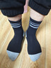 夢(mèng)特嬌100%純棉襪子男冬季中筒艾草精油7A抗菌防臭吸汗厚款休閑運動(dòng)棉襪 曬單實(shí)拍圖