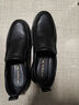 紅蜻蜓秋冬男士一腳蹬軟底商務(wù)休閑皮鞋中年爸爸鞋男鞋 WTA33107 黑色41 曬單實(shí)拍圖