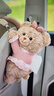 艾布與棉花車(chē)載紙巾盒可愛(ài)汽車(chē)抽紙盒掛式高級感車(chē)上用紙巾掛袋車(chē)內實(shí)用好物 迪安娜小熊-紙巾盒 曬單實(shí)拍圖