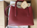 百麗包包女包商場(chǎng)質(zhì)感吐司系列單肩斜挎婚包手提包X7162CX4 紅色 F 曬單實(shí)拍圖