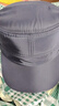 妙格森四季通用男帽子男士休閑速干平頂帽夏季戶(hù)外休閑遮陽(yáng)鴨舌帽中老年 金屬標藏青色 可調節 曬單實(shí)拍圖