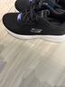斯凱奇（Skechers）男女同款輕便休閑運動(dòng)鞋透氣網(wǎng)面舒適緩震跑步鞋 女款-黑色/白色/BKW 38 曬單實(shí)拍圖