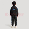 阿迪達斯（adidas）童裝26春秋款男童運動(dòng)套裝三葉草兒童高領(lǐng)針織運動(dòng)服兩件套KW1187 曬單實(shí)拍圖