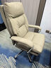 顧全電腦椅老板椅160°可躺 舒適辦公椅人體工學(xué)椅大班椅C570金咖纖 曬單實(shí)拍圖