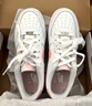 耐克NIKE女子大童休閑鞋 AIR FORCE 1 運動(dòng)鞋CT3839-115白/粉白 38 曬單實(shí)拍圖