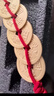 銅師傅《五帝錢(qián)》吉祥飾品 銅錢(qián) 吊墜 家居工藝品掛件  鍍真金版 曬單實(shí)拍圖
