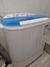 大黃鴨電器洗衣機半自動(dòng)雙桶雙缸家用小型迷你租房宿舍波輪脫水甩干雙杠省電老式強動(dòng)力易操作以舊換新 雙缸 洗脫兩用丨抑菌除螨丨健康快洗丨節水省電 曬單實(shí)拍圖