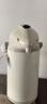京東京造保溫壺 氣壓式按壓熱水壺玻璃內膽家用大容量宿舍暖水壺 米色3L 曬單實(shí)拍圖