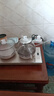 益茶福全自動(dòng)上水電熱水壺底部上水嵌入式茶臺功夫茶燒水壺飲水燒水一體機抽水玻璃煮茶壺保溫泡茶壺 SQ-008金色玻璃套裝 1L 曬單實(shí)拍圖