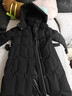 波司登羽絨服鵝絨女士超長(cháng)款商務(wù)加厚外套商場(chǎng)熱賣(mài)同款B250244146 曬單實(shí)拍圖