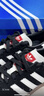adidas「T頭鞋」STADT經(jīng)典時(shí)尚薄底運動(dòng)板鞋男女阿迪達斯三葉草 黑色/漢玉白/淺猩紅（推薦女生買(mǎi)小半碼）   38.5 曬單實(shí)拍圖
