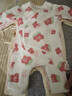 貝瑞加（Babyprints）嬰兒連體衣2件裝初生寶寶純棉A類(lèi)連體衣新生兒四季哈衣 粉52 曬單實(shí)拍圖