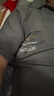 JEEP SPIRIT吉普短袖T恤男士POLO衫夏季冰絲高端上衣服潮工裝半袖 灰色 2XL 曬單實(shí)拍圖
