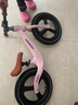 永久（FOREVER）永久平衡車(chē)1-3歲平衡車(chē)兒童平衡車(chē)3-6歲寶寶平衡車(chē)兒童滑步車(chē)滑行 14寸 粉色|鎂合金車(chē)架 +一體充氣輪 曬單實(shí)拍圖