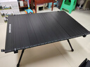 black dog黑狗可升降鋁合金折疊桌戶(hù)外蛋卷桌野餐露營(yíng)便攜桌夜幕黑 曬單實(shí)拍圖