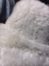 笙格兒仿貂毛皮草帽子女秋冬季毛絨漁夫帽卡其高級顯臉小保暖護耳雷鋒帽 米白色 均碼 曬單實(shí)拍圖